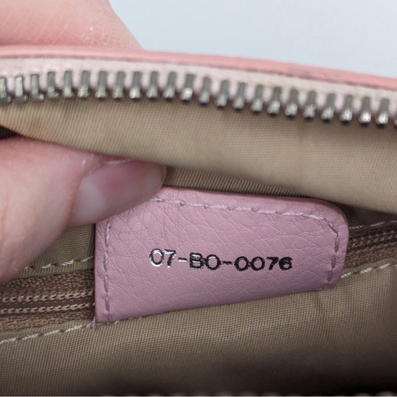 Baby pink Christian Dior Trotter Hand bag - Picture 5 of 16